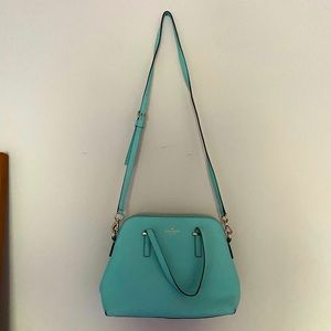 Kate Spade Tiffany blue shoulder bag
